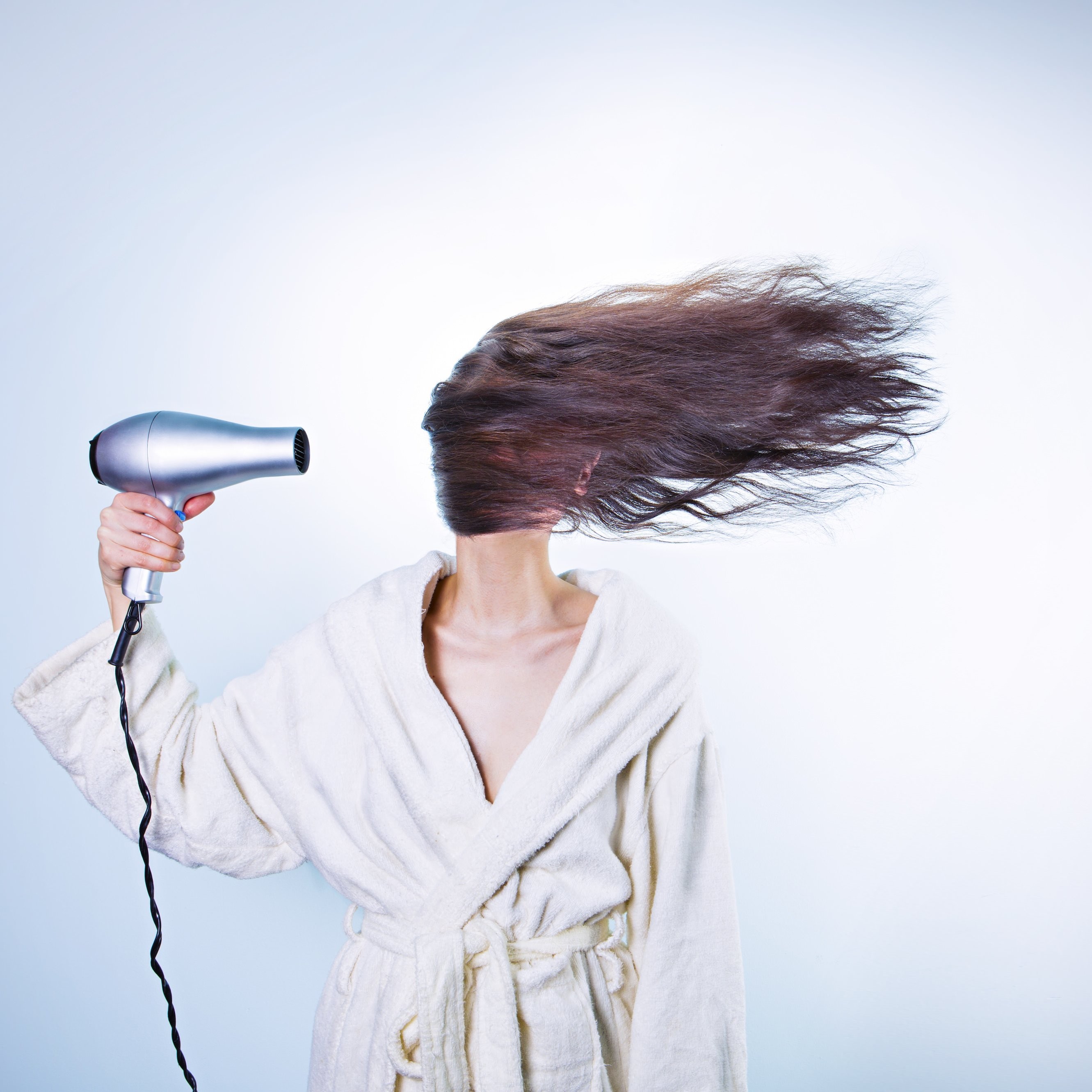 Powerful Hair Dryer Wallpaper for Apple iPhone 6 Plus