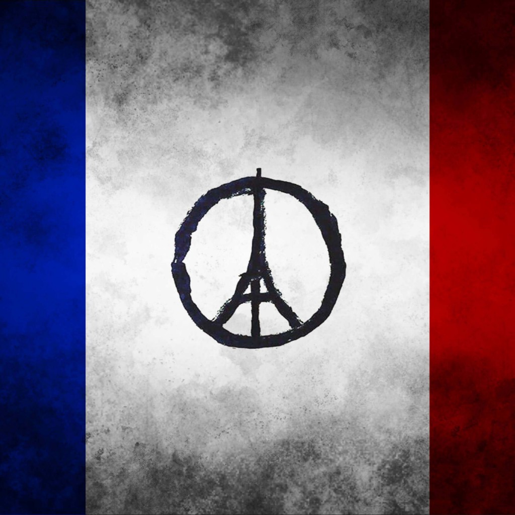 Pray For Paris Wallpaper for Apple iPad