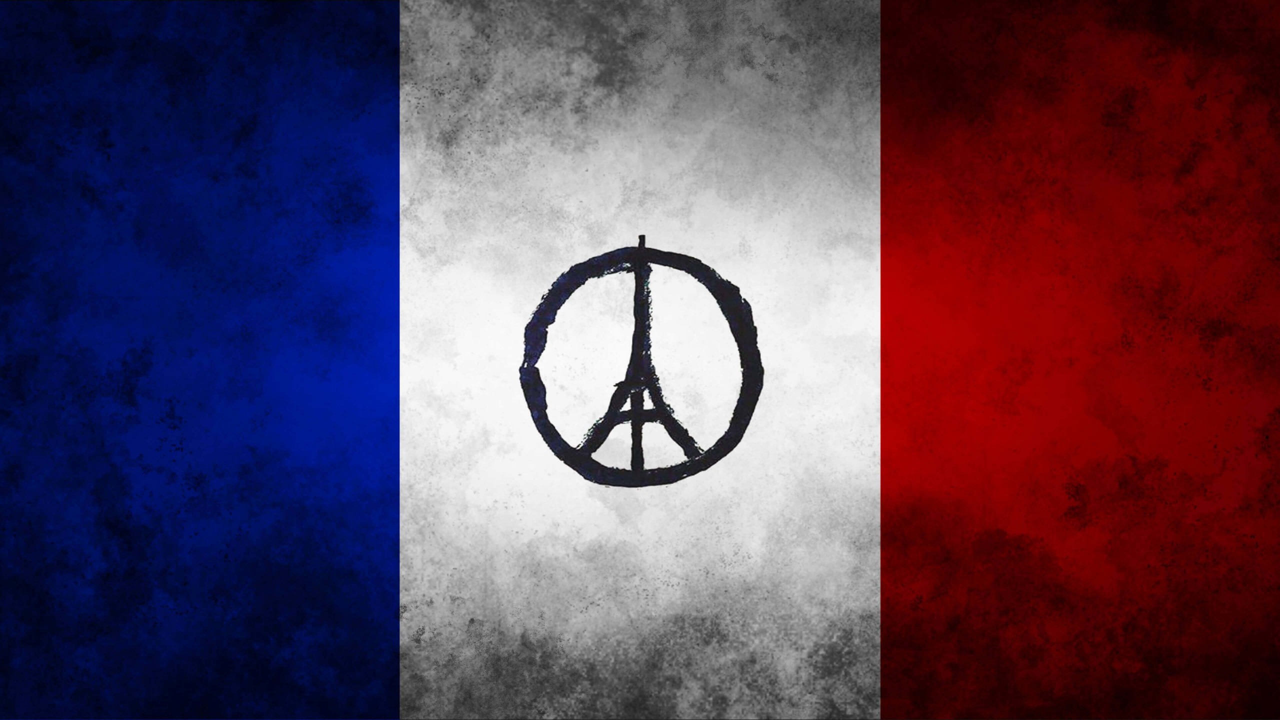 Pray For Paris Wallpaper for Social Media YouTube Channel Art