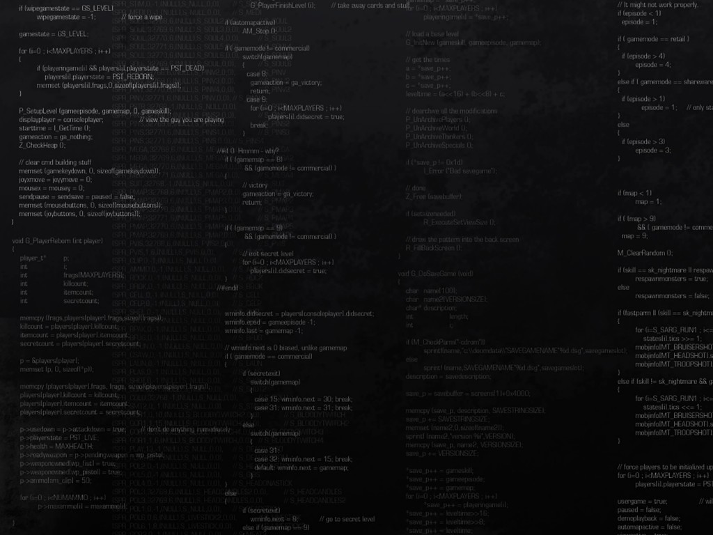 Programming Wallpaper for Desktop 1024x768