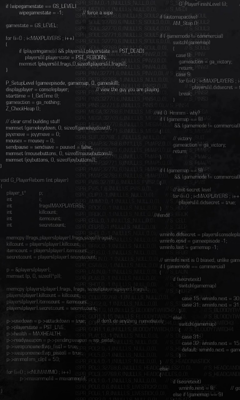 Programming Wallpaper for Google Nexus 4