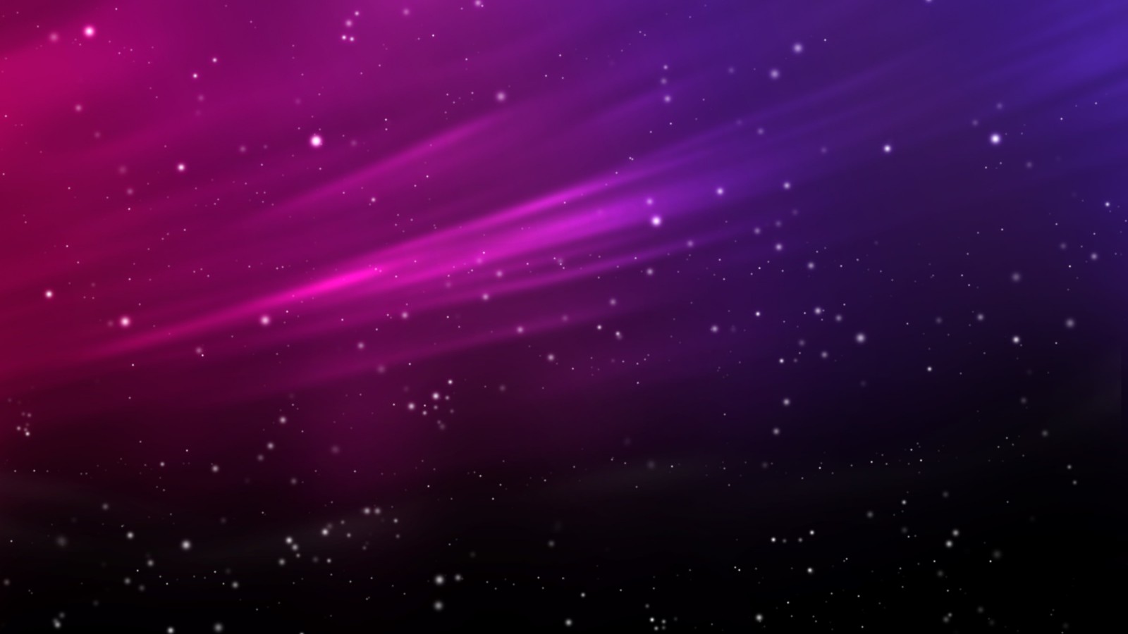 Purple Aurora Sparks Wallpaper for Desktop 1600x900