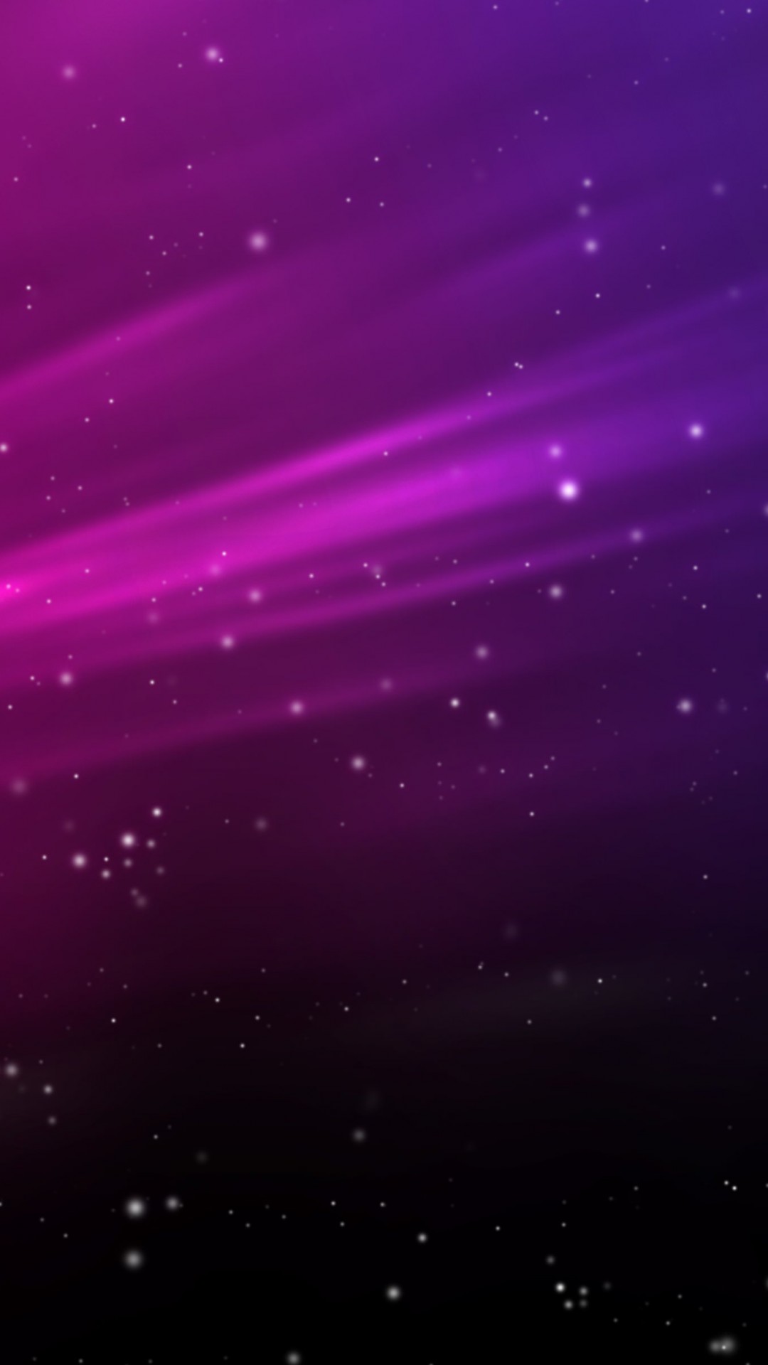Purple Aurora Sparks Wallpaper for SAMSUNG Galaxy S4