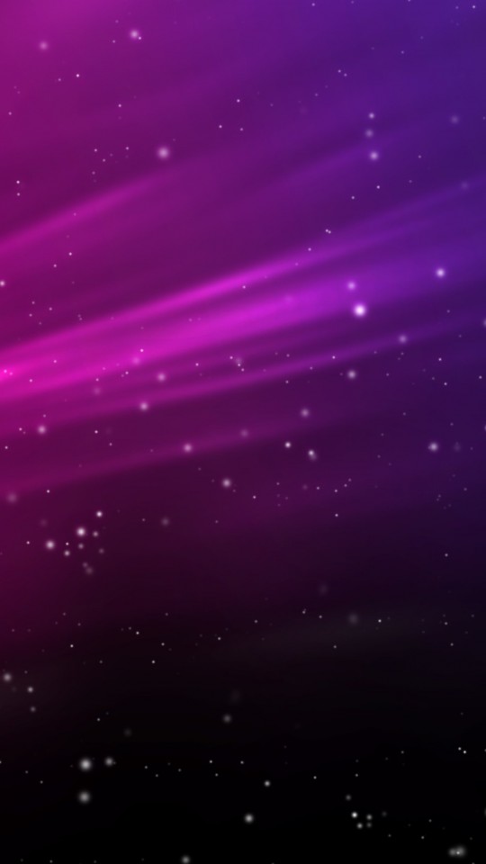 Purple Aurora Sparks Wallpaper for SAMSUNG Galaxy S4 Mini
