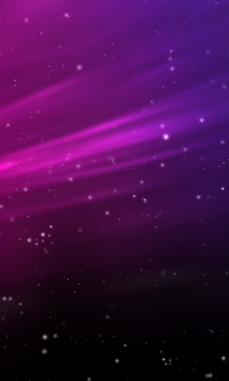 Purple Aurora Sparks Wallpaper for LG Optimus G