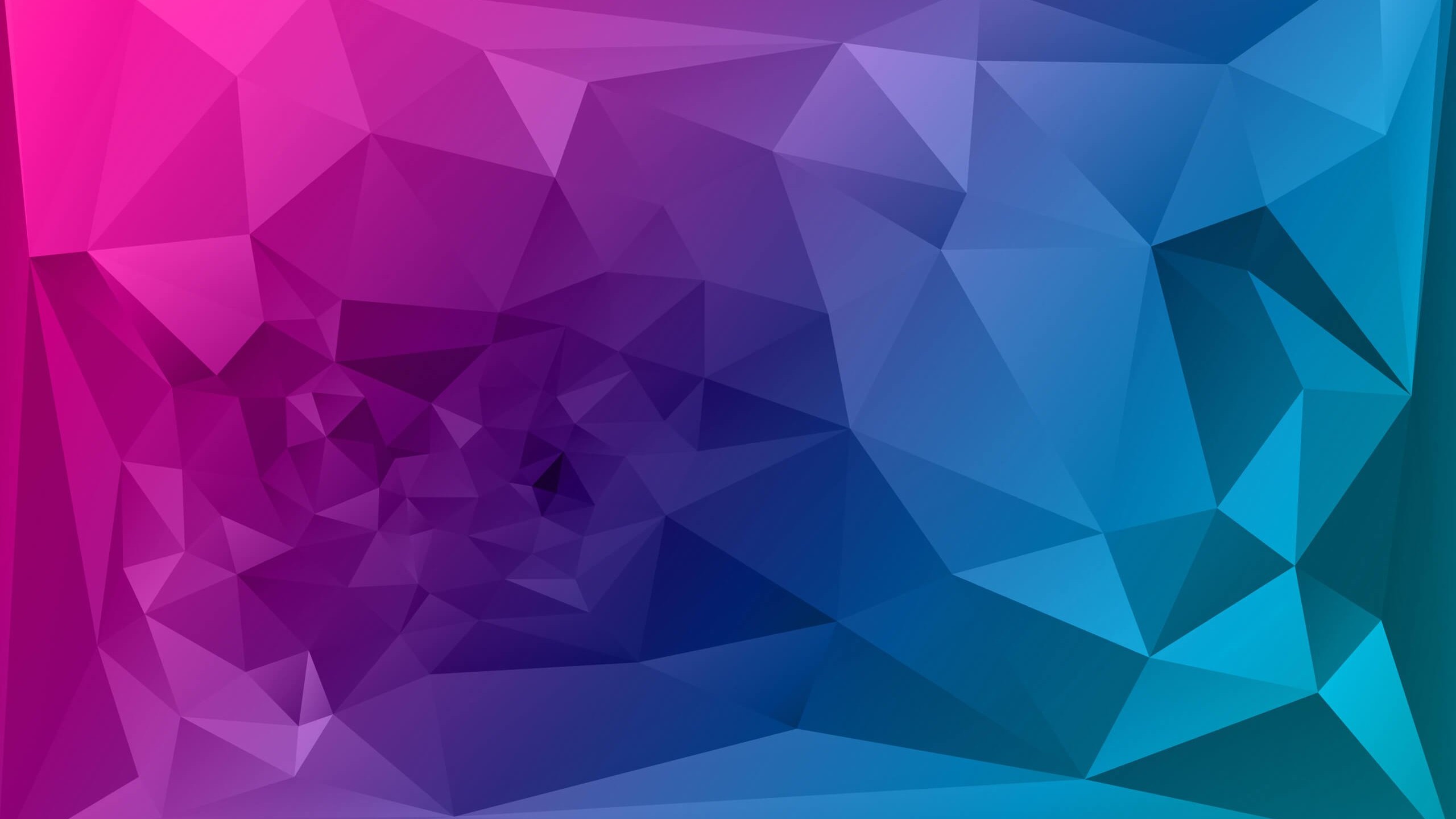 Purple Polygonal Background Wallpaper for Desktop 2560x1440