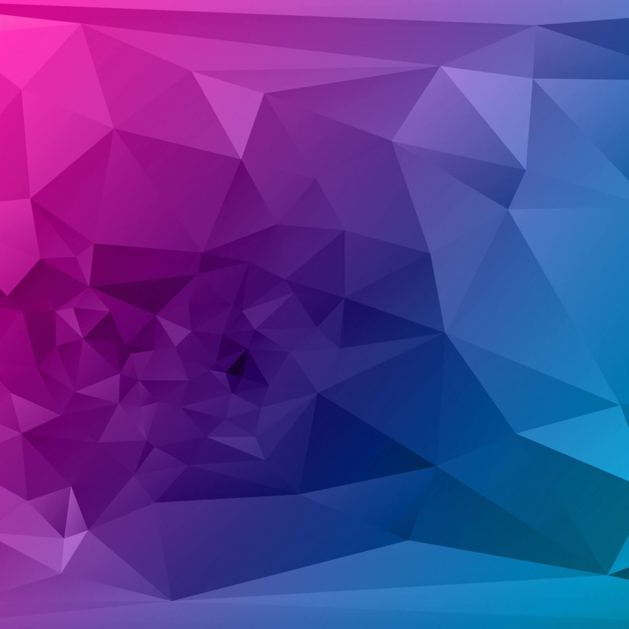 Purple Polygonal Background Wallpaper for Apple iPad mini
