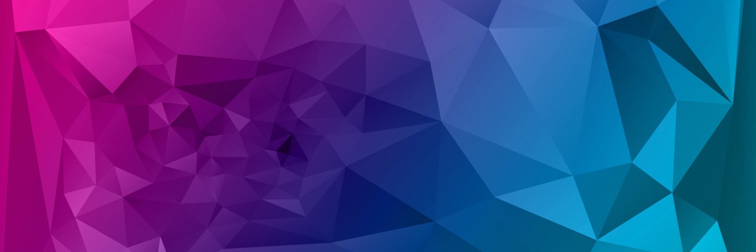 Purple Polygonal Background Wallpaper for Social Media Twitter Header