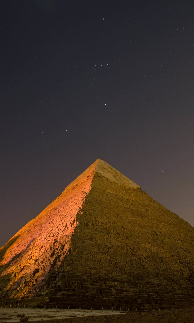 Pyramid by Night Wallpaper for LG Optimus G
