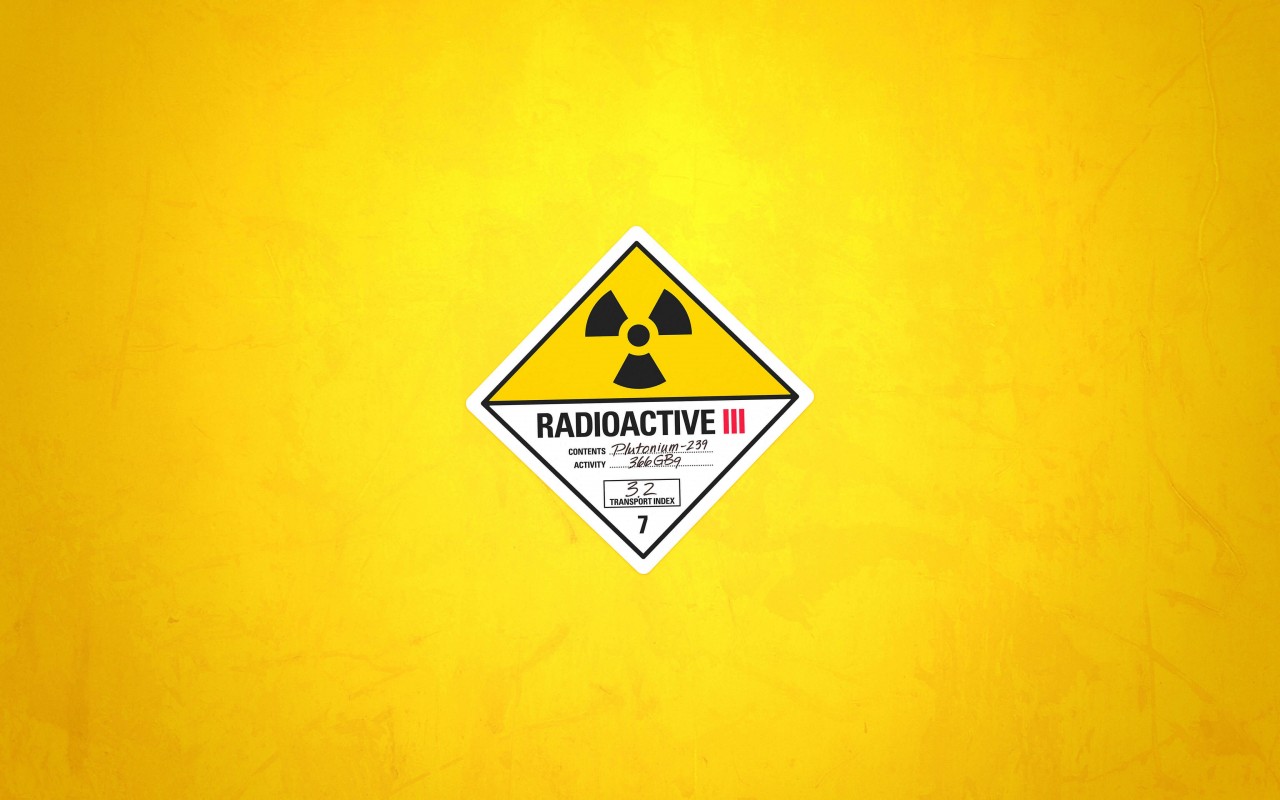 Radioactive Wallpaper for Desktop 1280x800