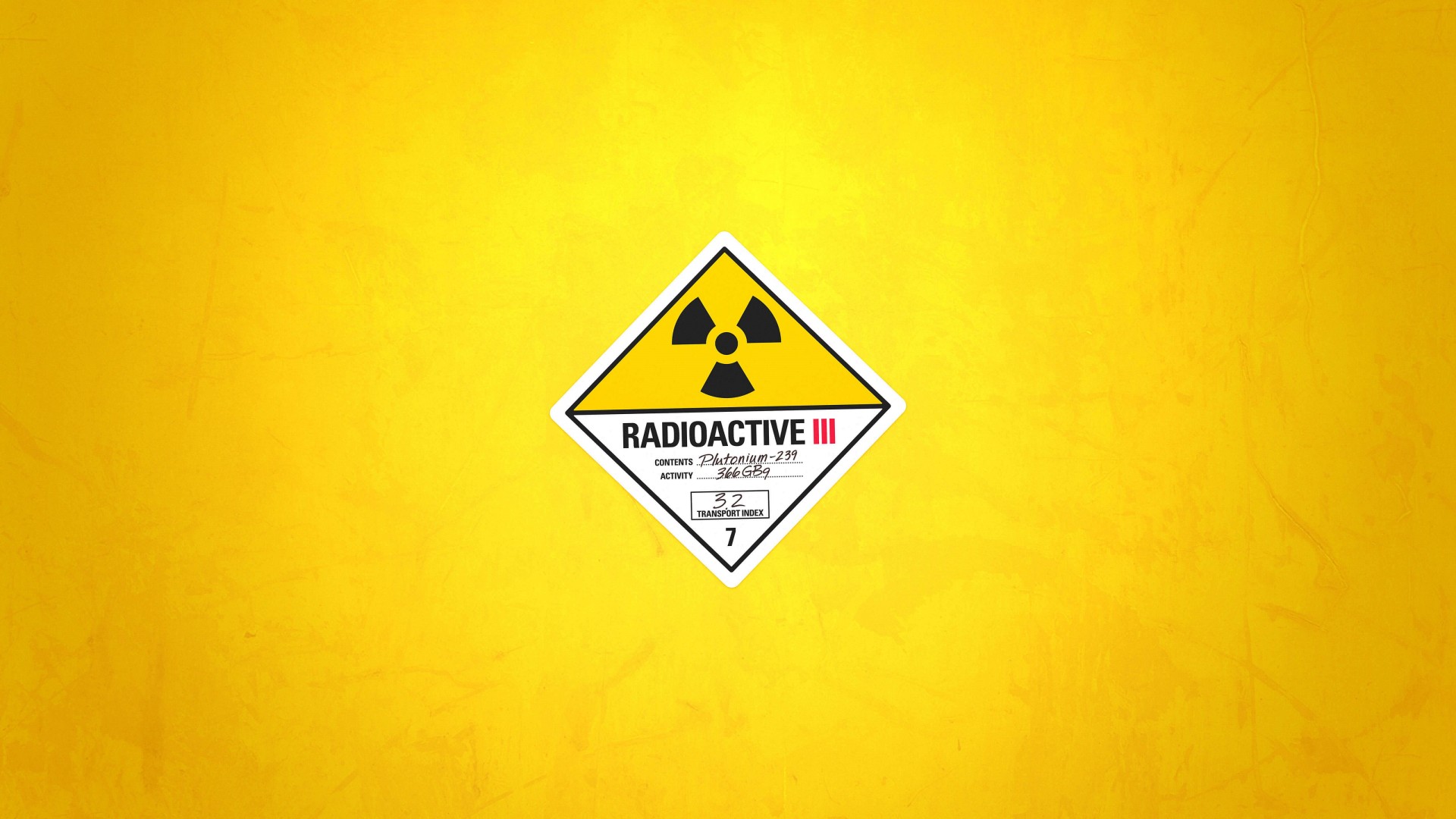 Radioactive Wallpaper for Desktop 1920x1080