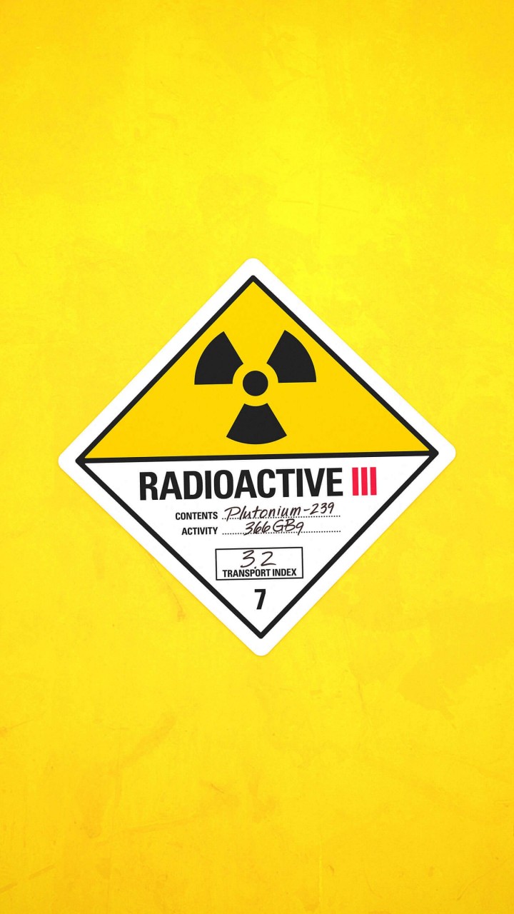 Radioactive Wallpaper for Google Galaxy Nexus
