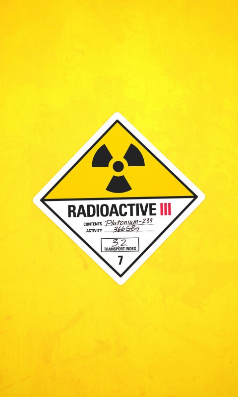 Radioactive Wallpaper for SAMSUNG Galaxy S3 Mini