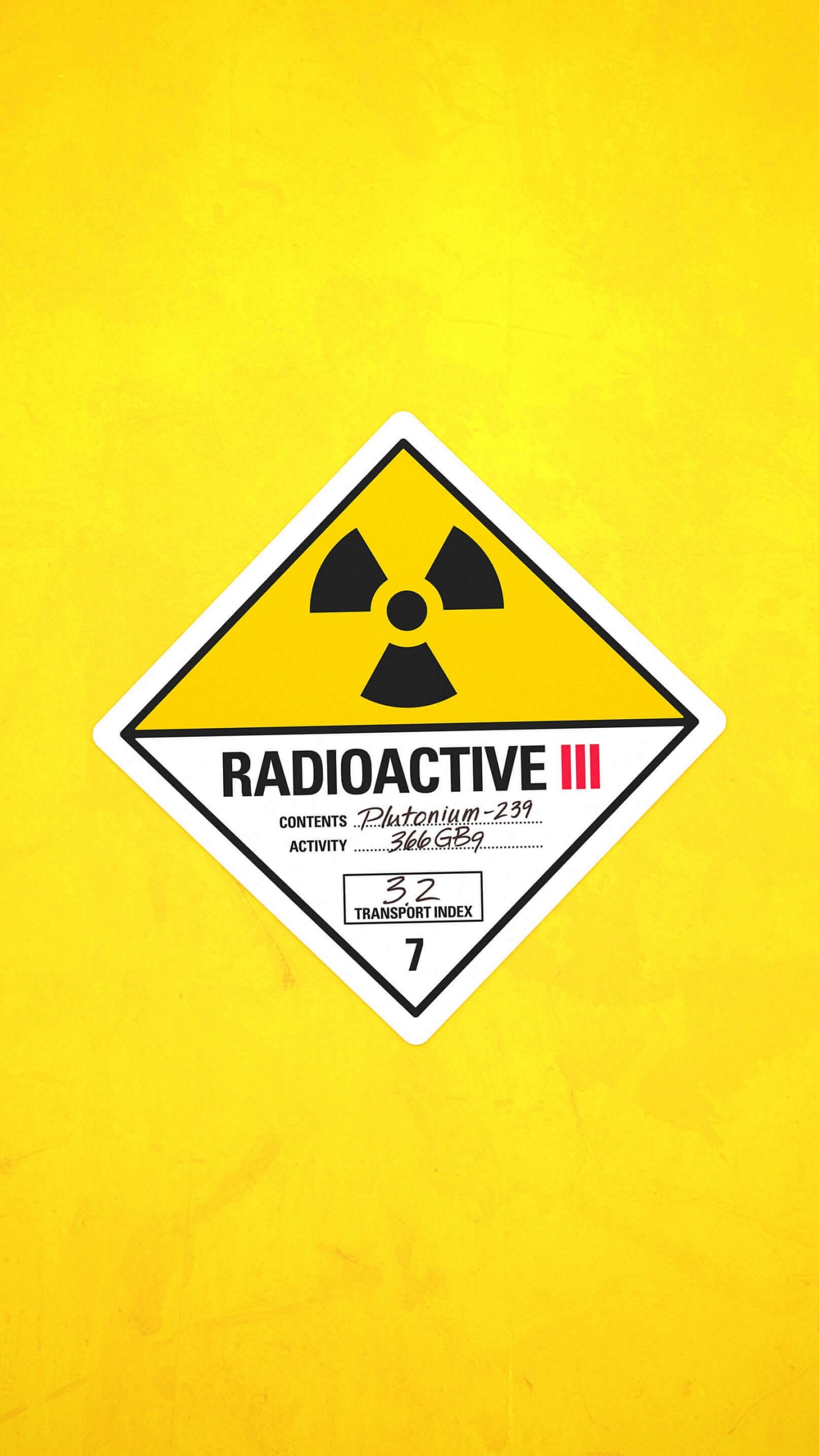 Radioactive Wallpaper for Google Nexus 6P