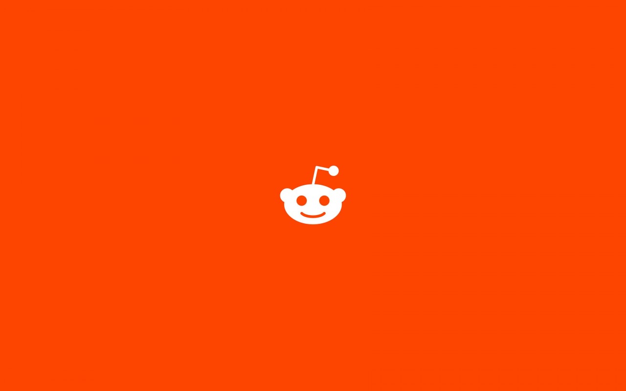 Reddit Orange Logo Wallpaper for Desktop 1280x800