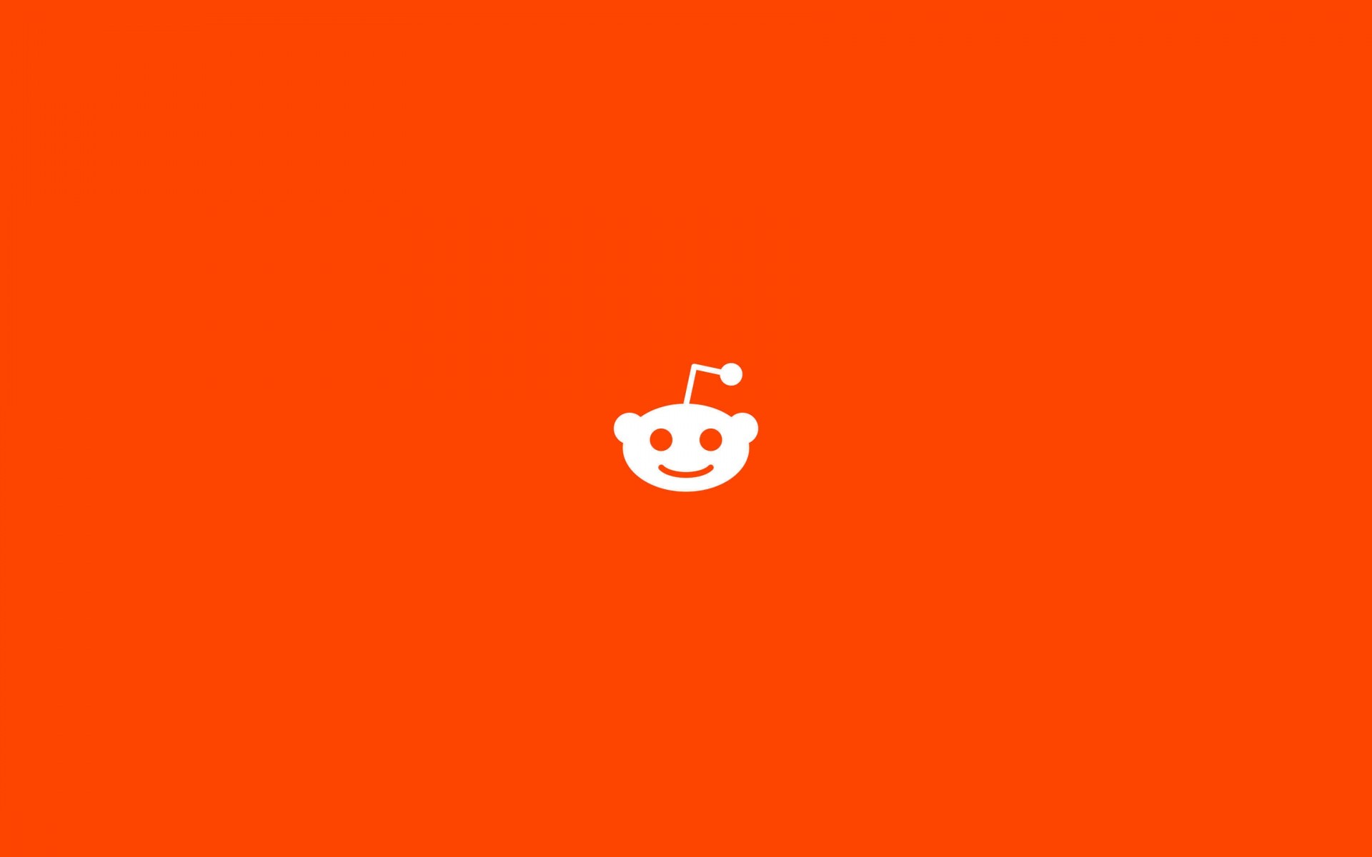Reddit Orange Logo Wallpaper for Desktop 1920x1200