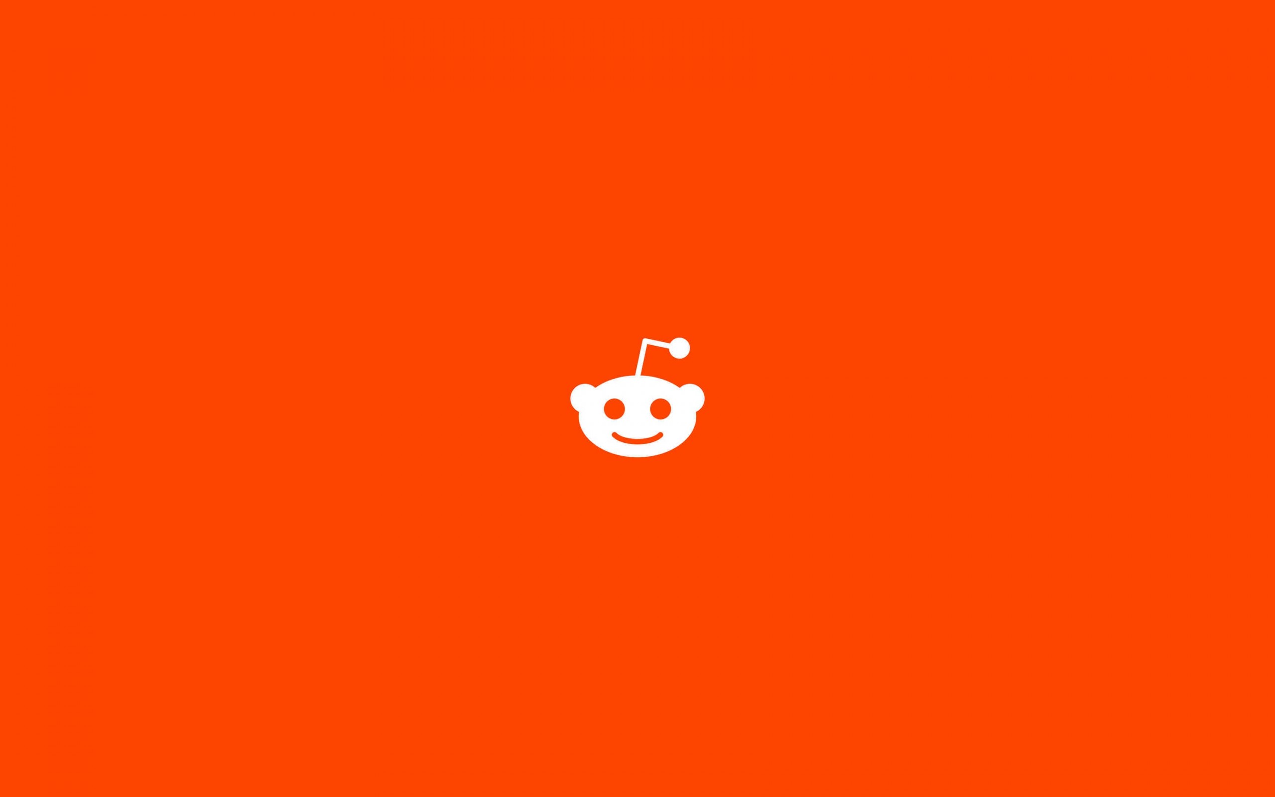Reddit Orange Logo Wallpaper for Desktop 2560x1600