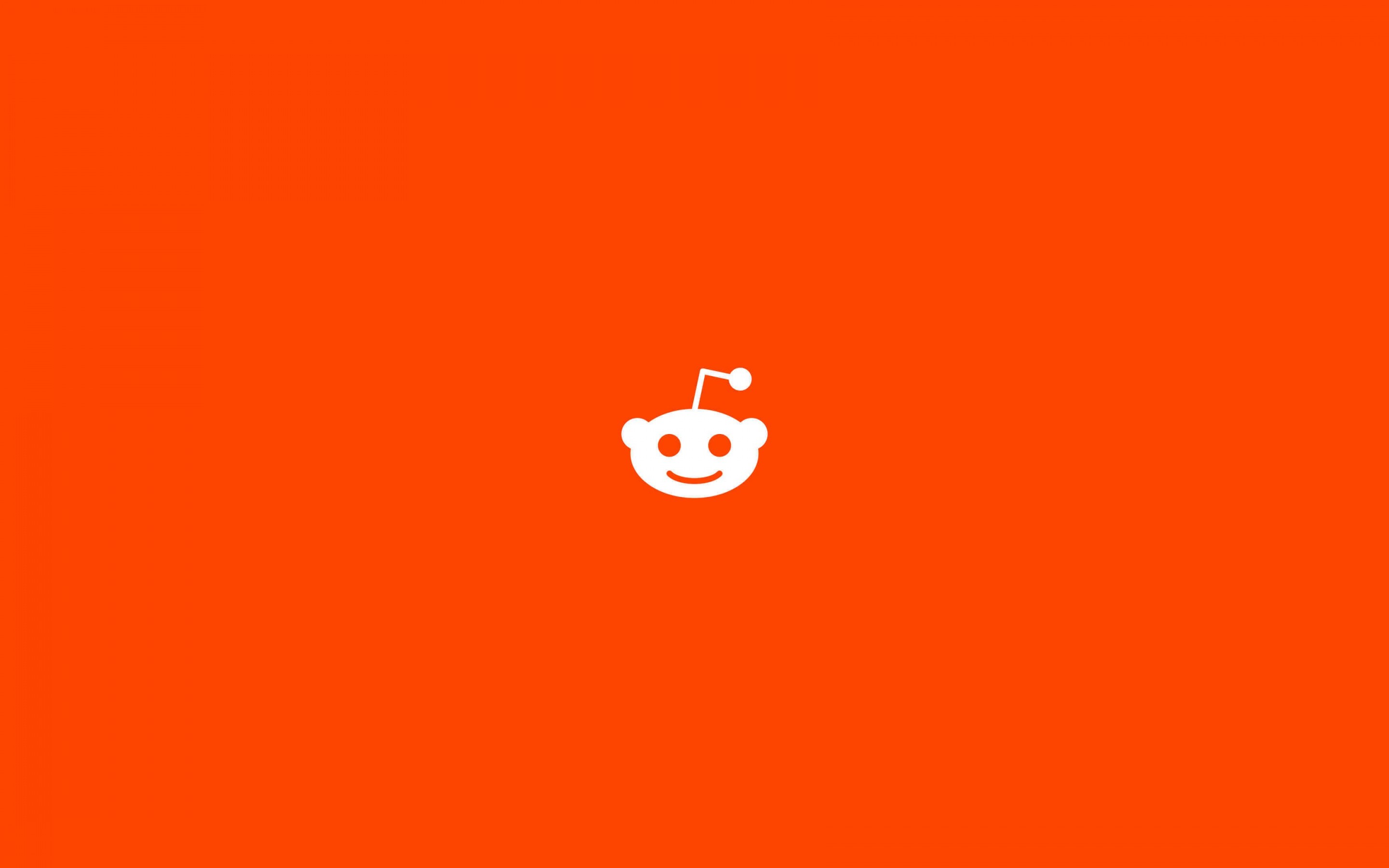 Reddit Orange Logo Wallpaper for Desktop 2880x1800
