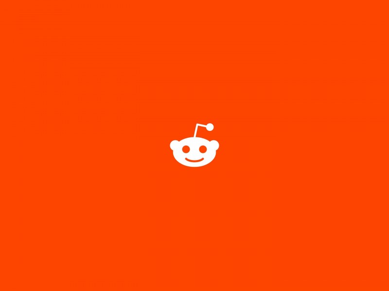 Reddit Orange Logo Wallpaper for Desktop 800x600