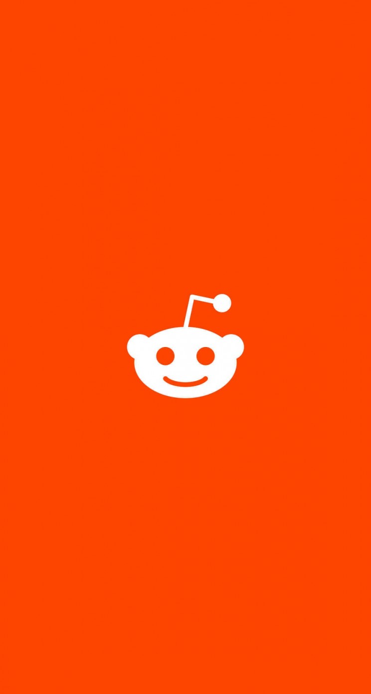 Reddit Orange Logo Wallpaper for Apple iPhone 5 / 5s
