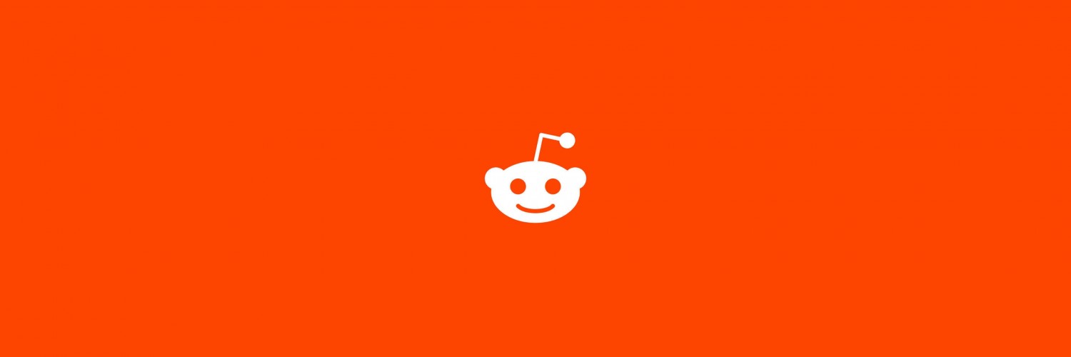 Reddit Orange Logo Wallpaper for Social Media Twitter Header