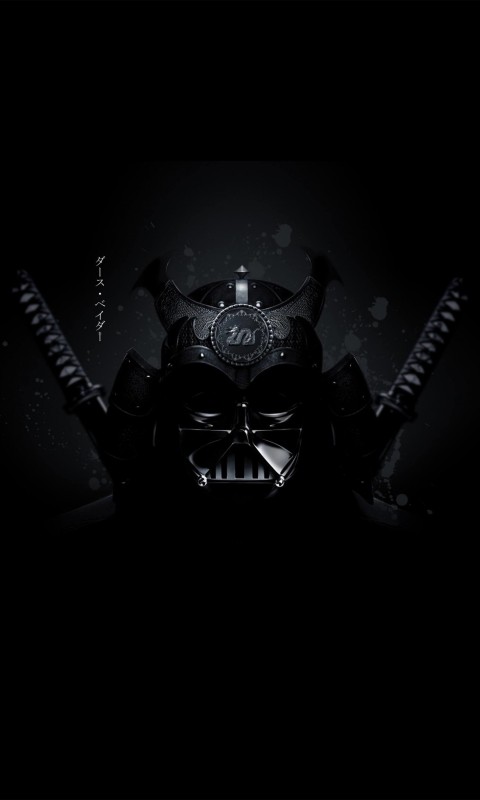 Samurai Darth Vader Wallpaper for SAMSUNG Galaxy S3 Mini