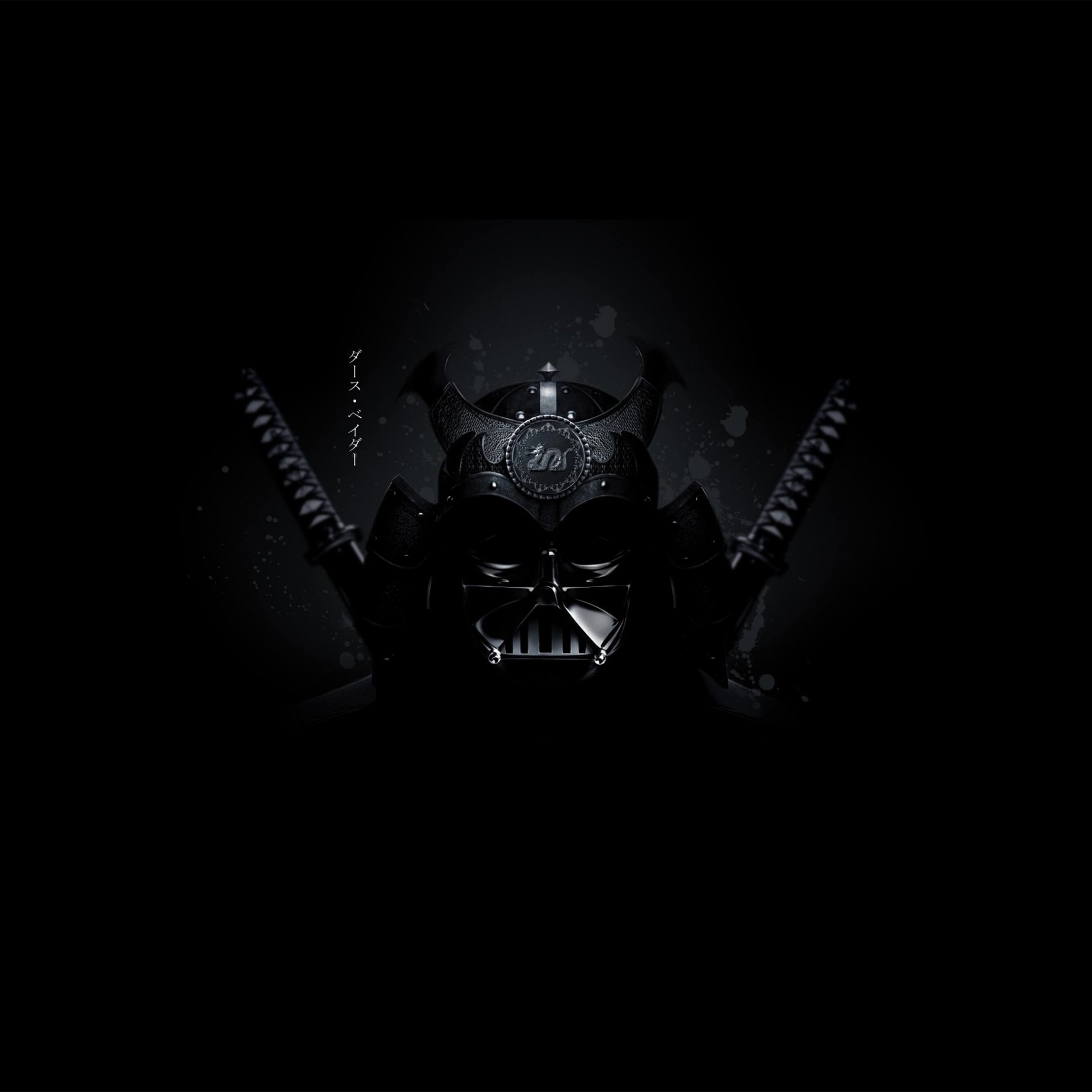 Samurai Darth Vader Wallpaper for Apple iPad 3