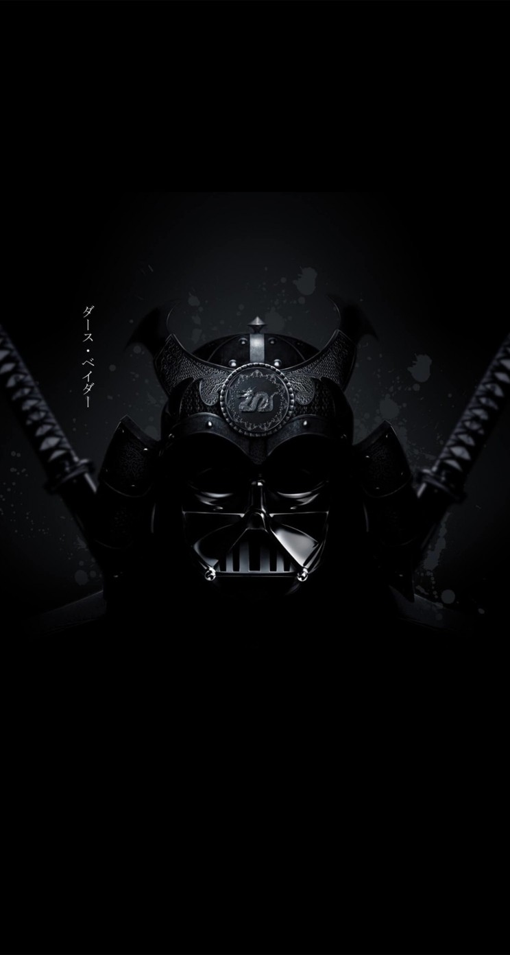 Samurai Darth Vader Wallpaper for Apple iPhone 5 / 5s