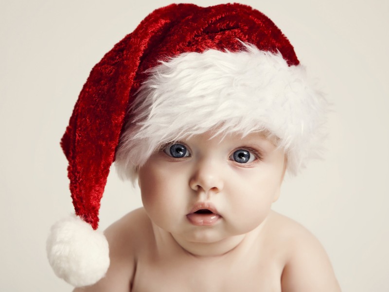 Santa Claus Baby Boy Wallpaper for Desktop 800x600