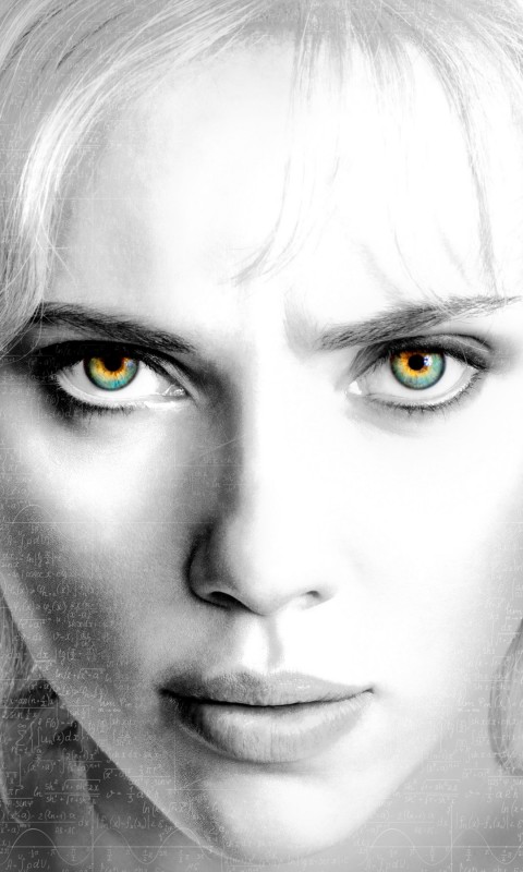 Scarlett Johansson Enters The Matrix Wallpaper for HTC Desire HD