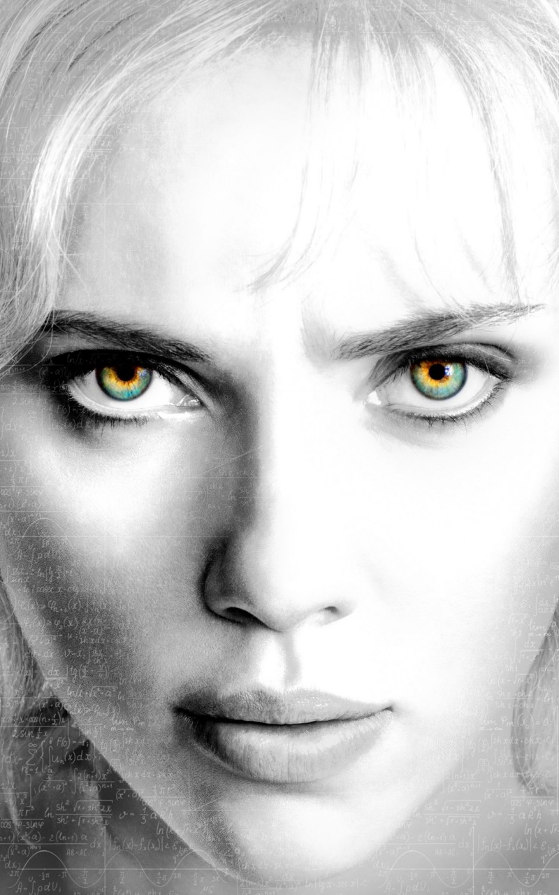 Scarlett Johansson Enters The Matrix Wallpaper for Amazon Kindle Fire HD