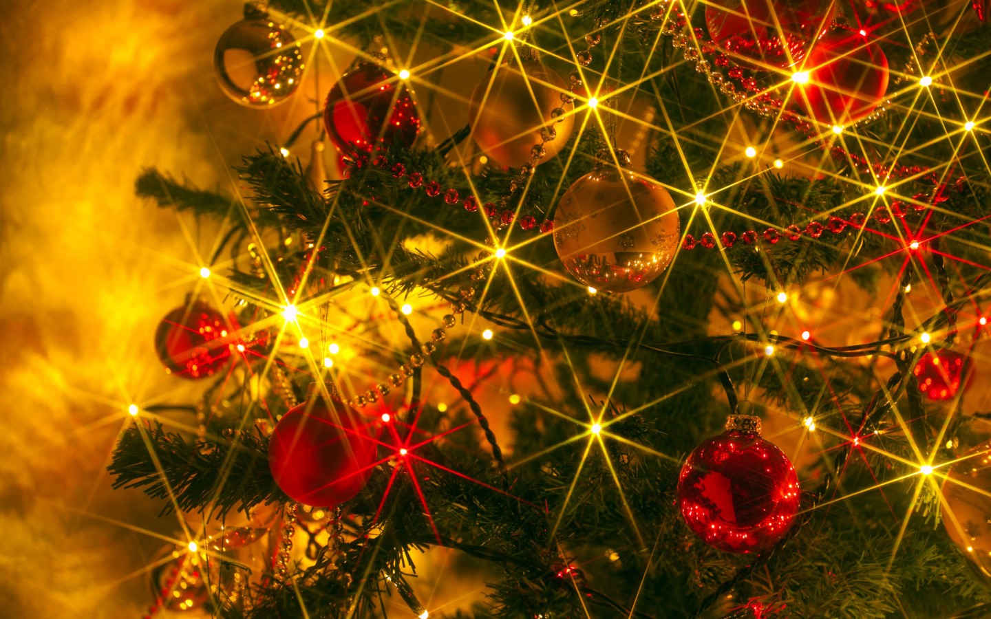 Shiny Christmas Wallpaper for Desktop 1440x900