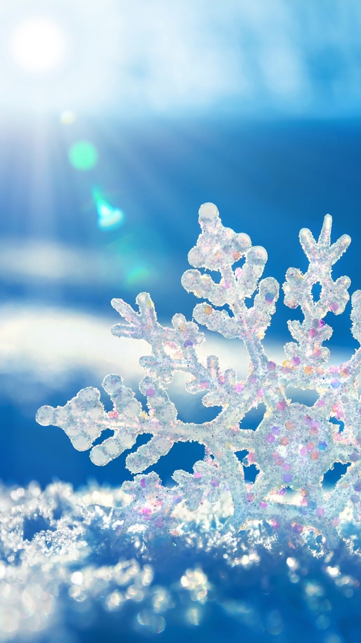 Snowflake Wallpaper for SAMSUNG Galaxy Note 2