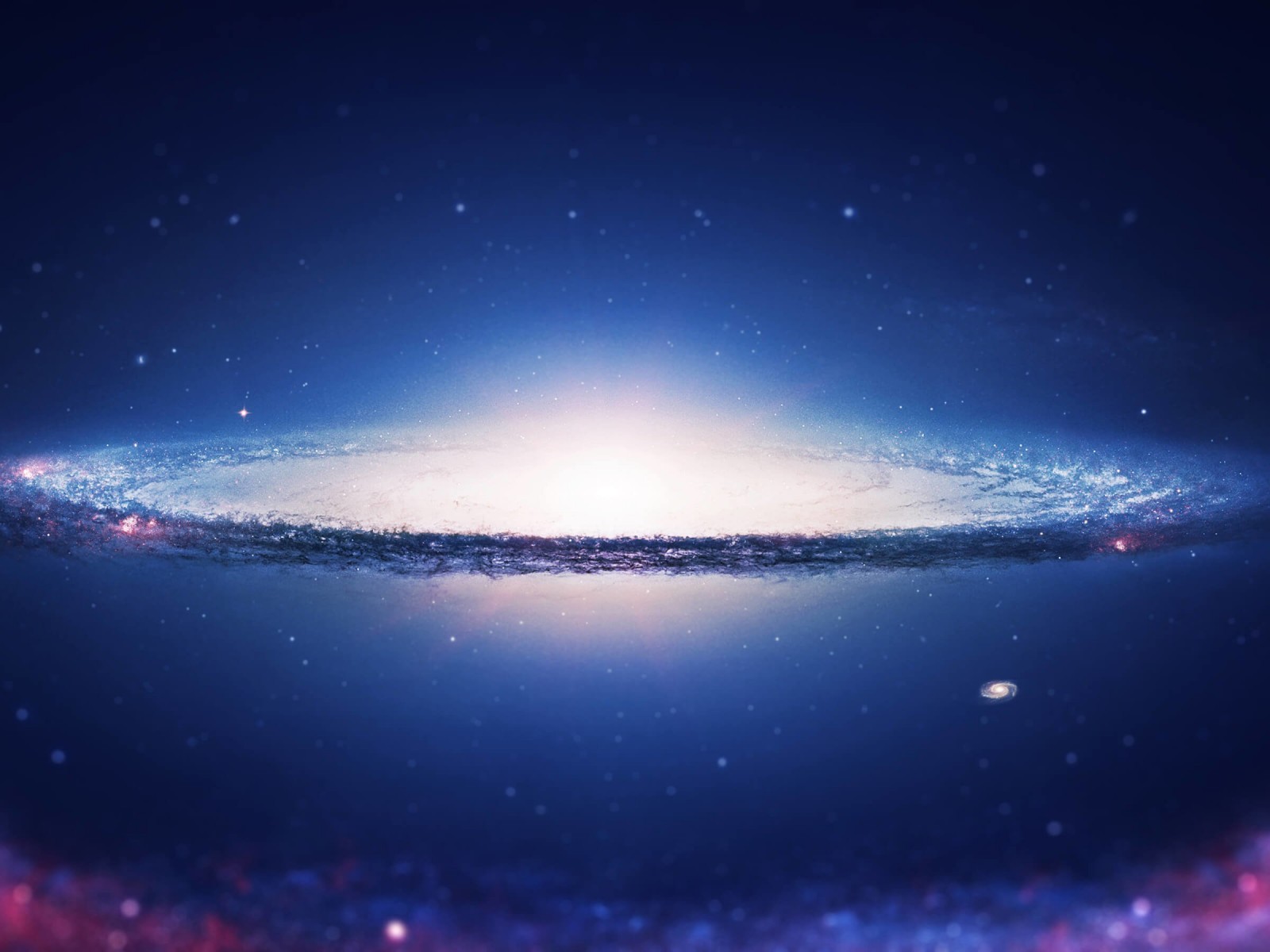 Sombrero Galaxy Wallpaper for Desktop 1600x1200