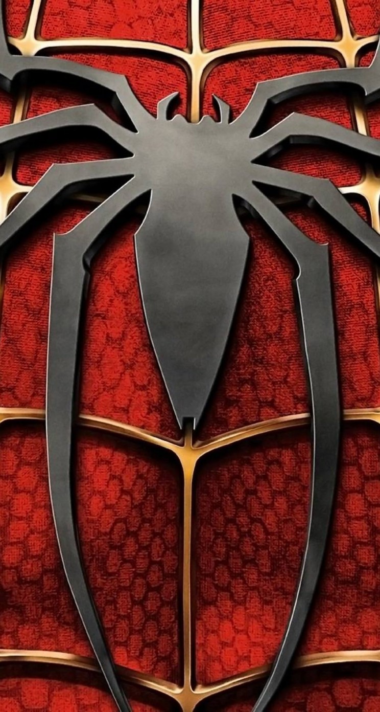 Spiderman Logo Wallpaper for Apple iPhone 5 / 5s