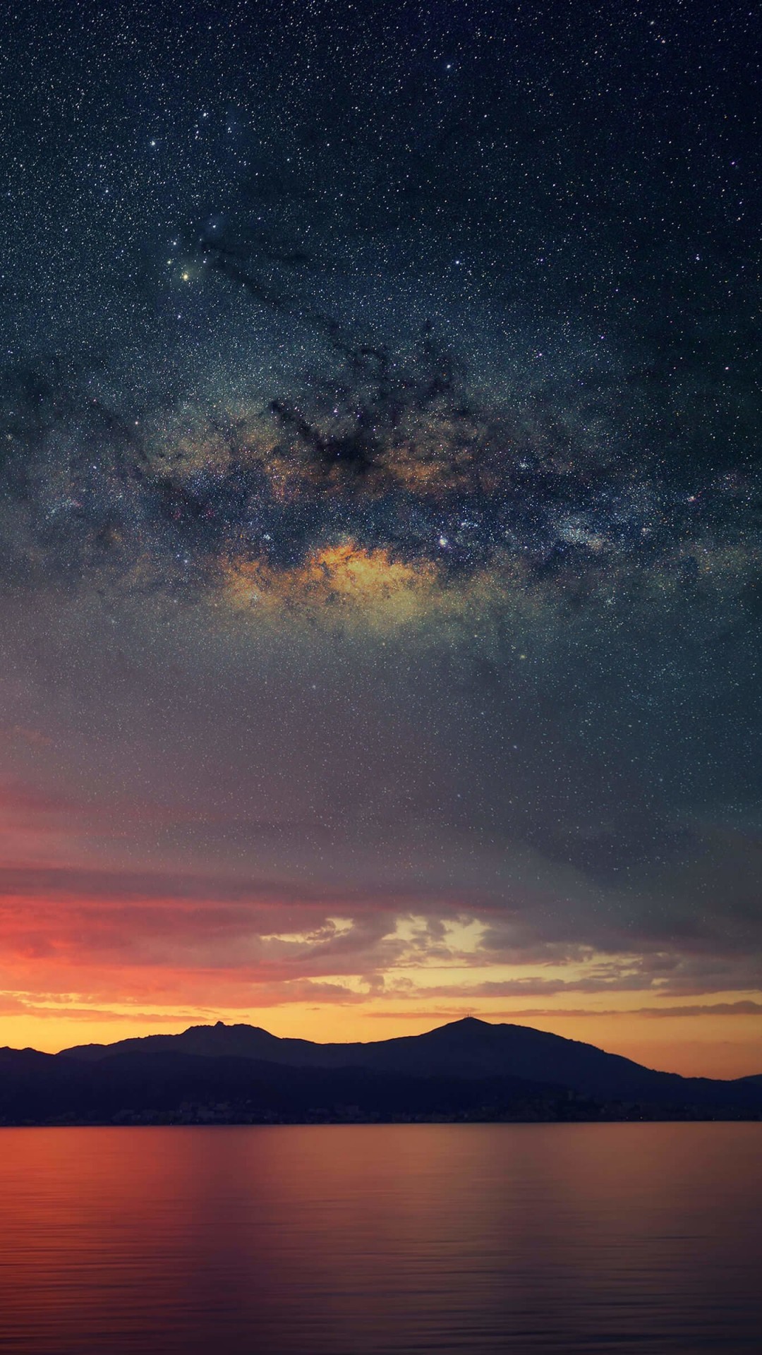 Starry Night Over Corsica Wallpaper for LG G2