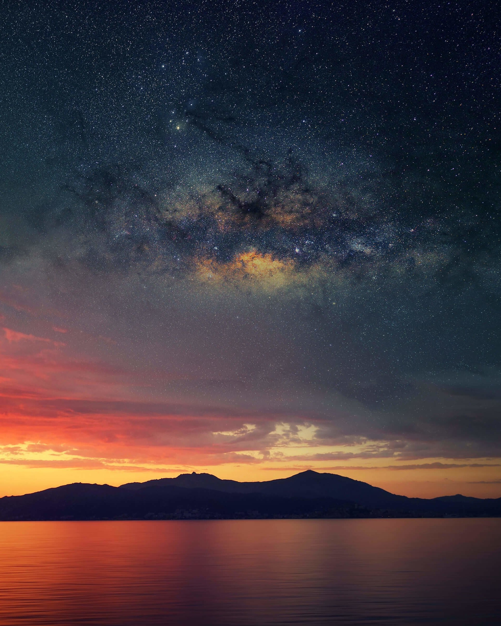 Starry Night Over Corsica Wallpaper for Google Nexus 7