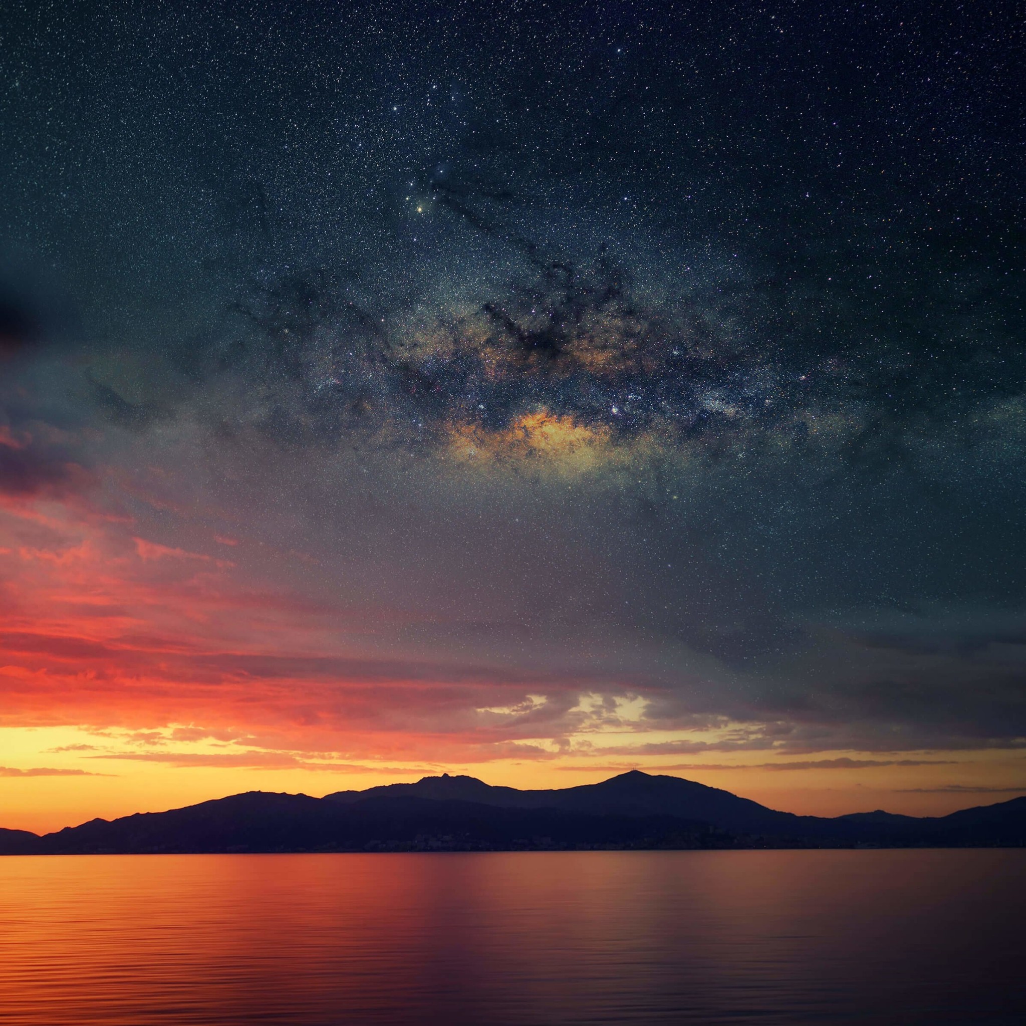 Starry Night Over Corsica Wallpaper for Google Nexus 9