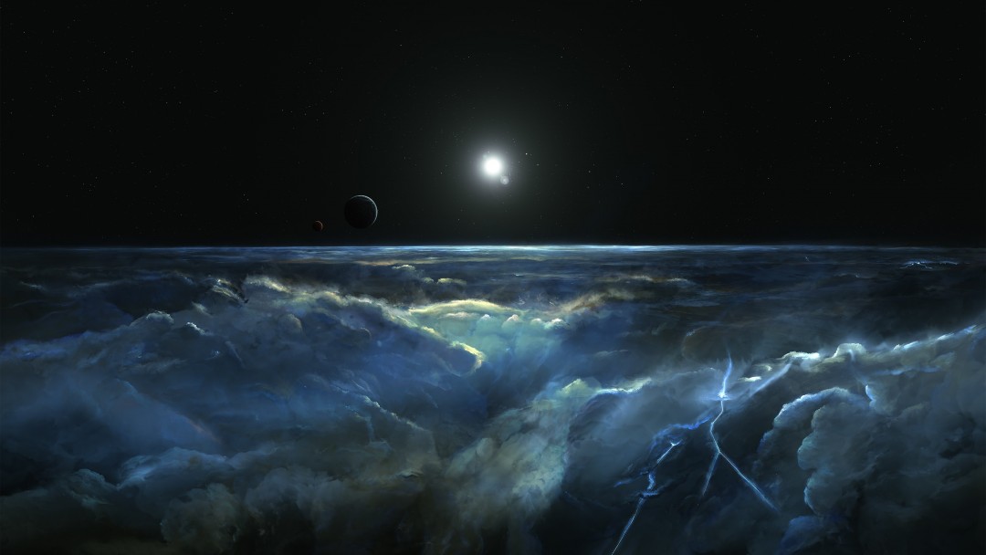 Stormy Atmosphere of Merphlyn Wallpaper for Social Media Google Plus Cover