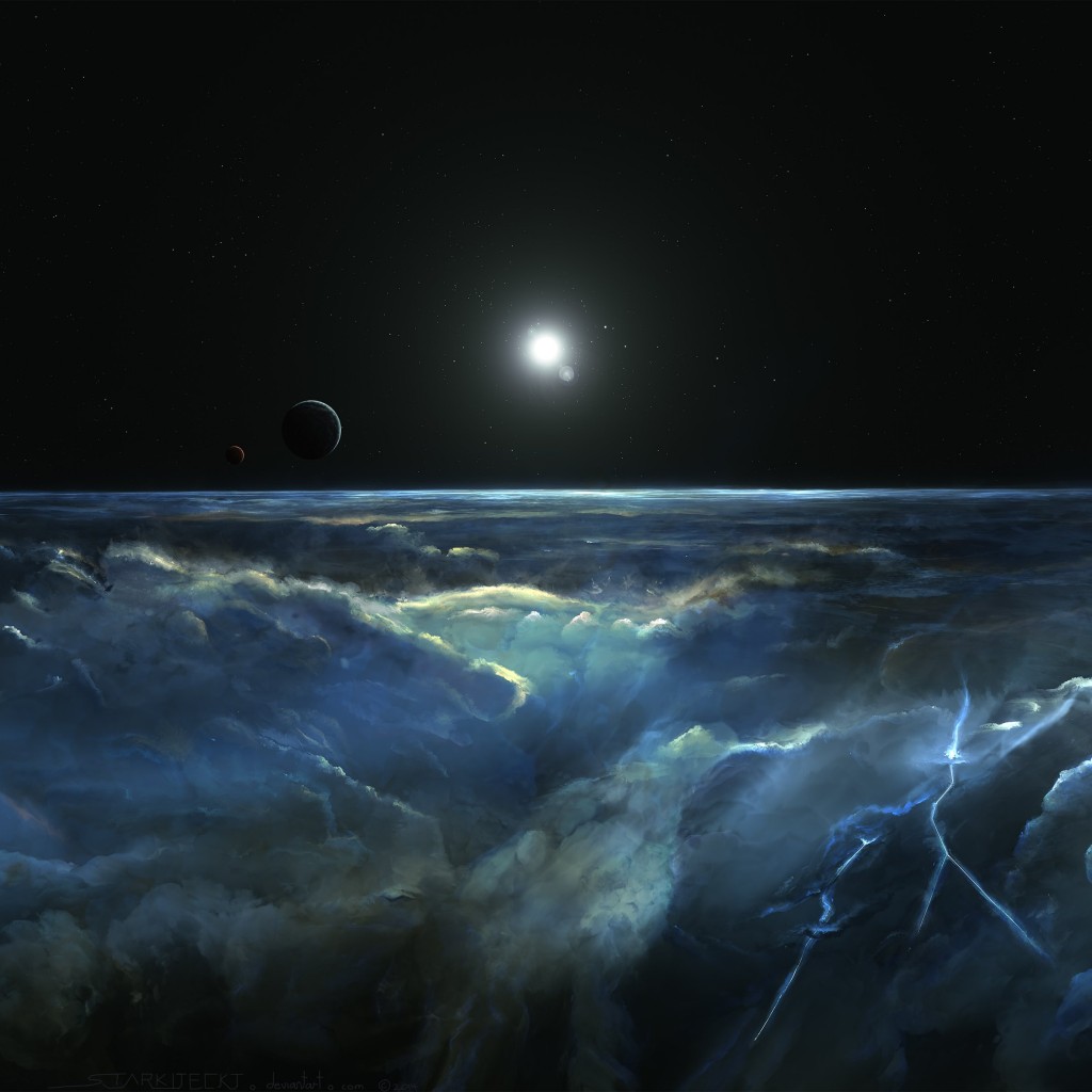 Stormy Atmosphere of Merphlyn Wallpaper for Apple iPad