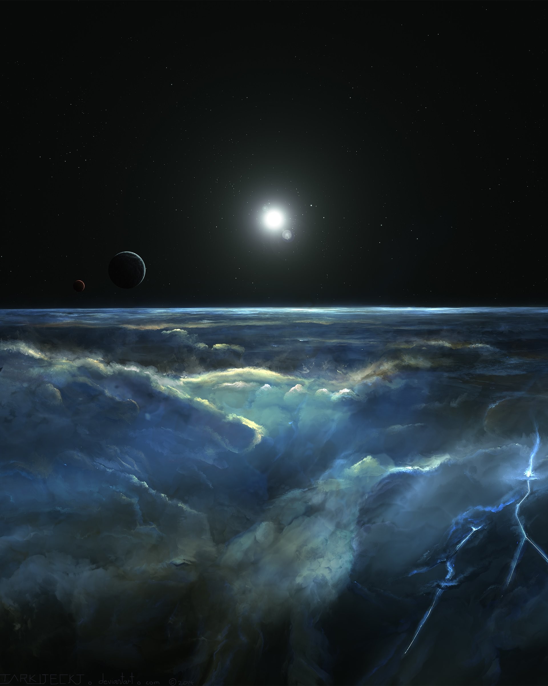 Stormy Atmosphere of Merphlyn Wallpaper for Google Nexus 7