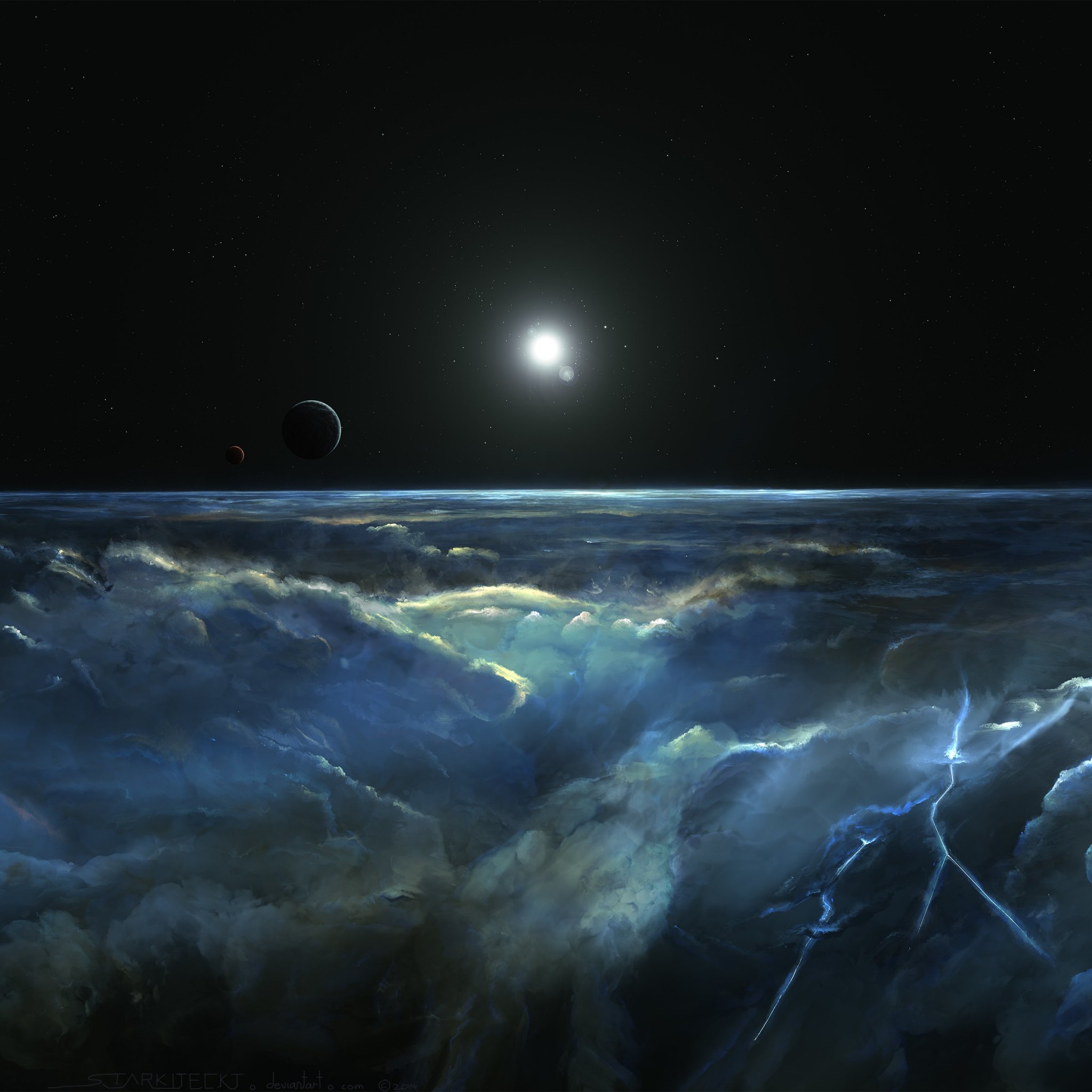 Stormy Atmosphere of Merphlyn Wallpaper for Google Nexus 9