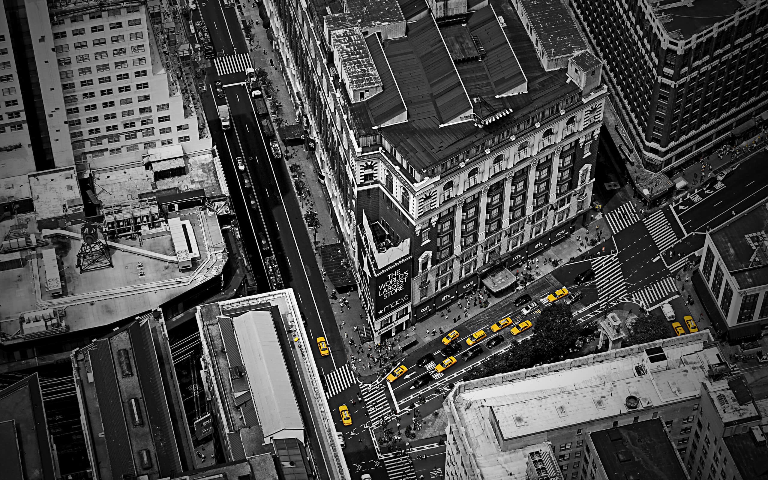 Streets of New York City Wallpaper for Desktop 2560x1600