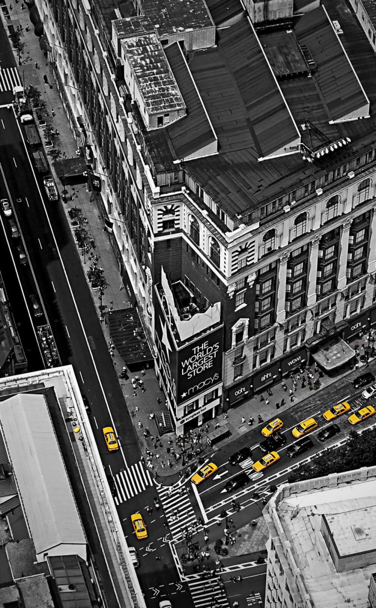 Streets of New York City Wallpaper for Apple iPhone 4 / 4s