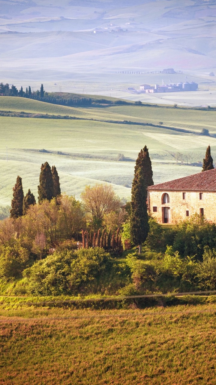Summer in Tuscany, Italy Wallpaper for SAMSUNG Galaxy S3