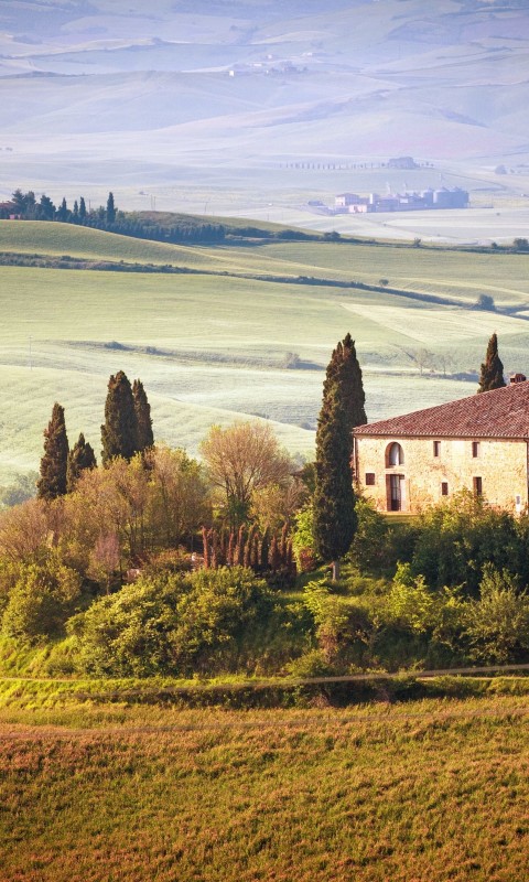 Summer in Tuscany, Italy Wallpaper for SAMSUNG Galaxy S3 Mini