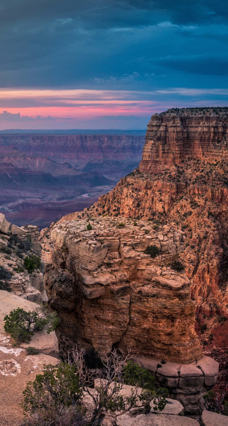 Sunset At The Grand Canyon Wallpaper for Apple iPhone 5 / 5s