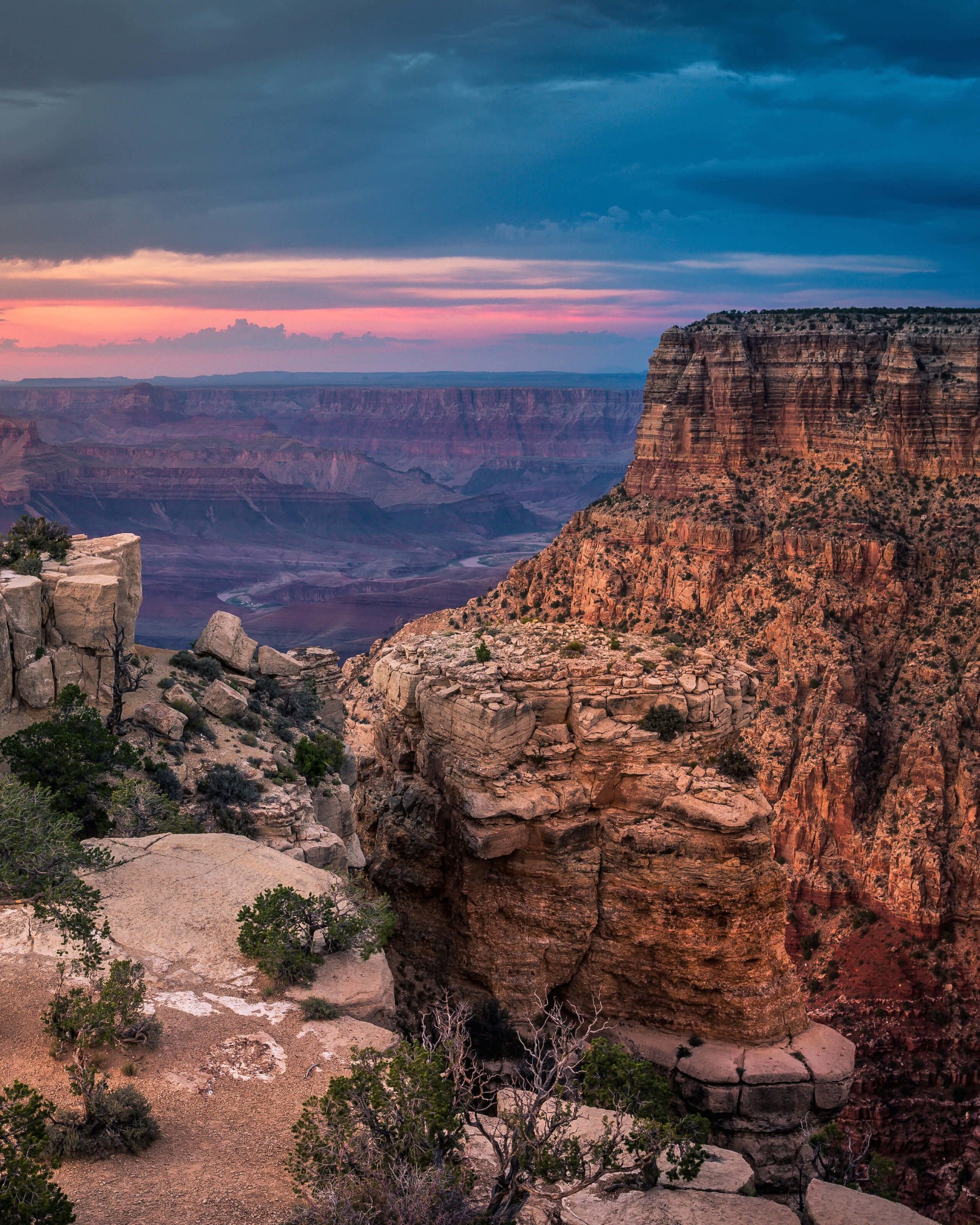 Sunset At The Grand Canyon Wallpaper for Google Nexus 7