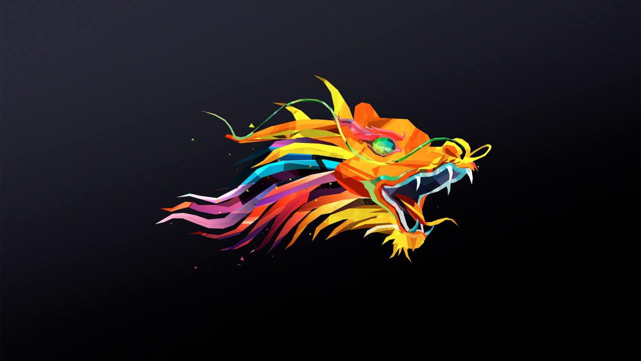 The Dragon Wallpaper for Desktop 1280x720