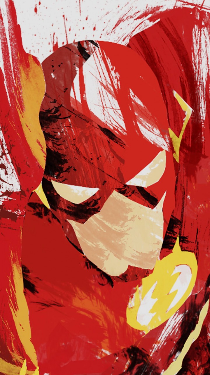 The Flash Illustration Wallpaper for SAMSUNG Galaxy Note 2